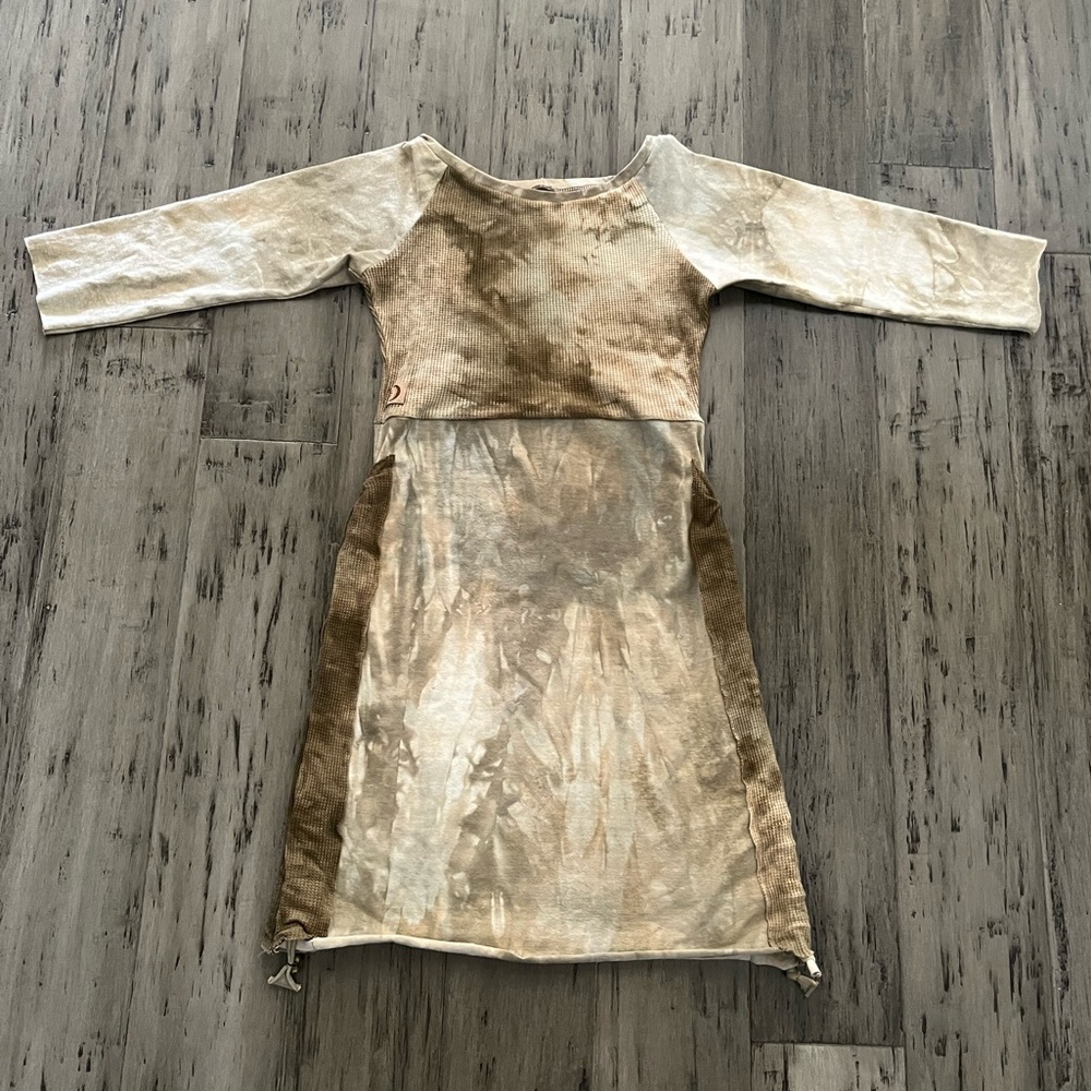 RARE MTO OOAK Sinew Moon Beside the Rising Tide Dress In Willow Size Small